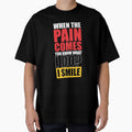 When The Pain Comes You Know What I Do? I Smile. – Gym Motivational Quotes by Labno4