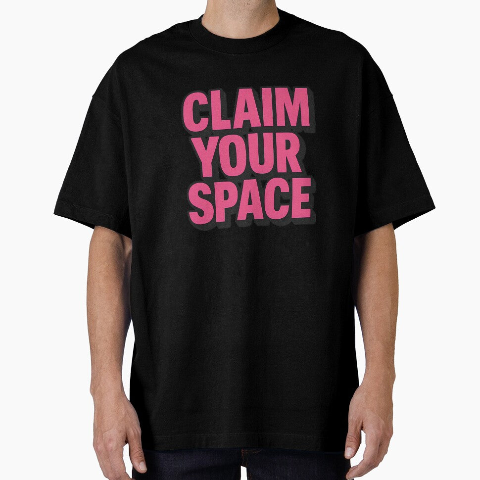 Claim Your Space – Bold Typography Design by Haus Of Sin