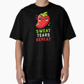 Kawaii Chili - Sweat, Tears, Repeat - Funny Spicy Food Chili Pepper Spice Kitchen Chef by Teemaniac