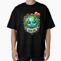 Earth's Plea: Eco-Awareness Tee by BlueGoldArt