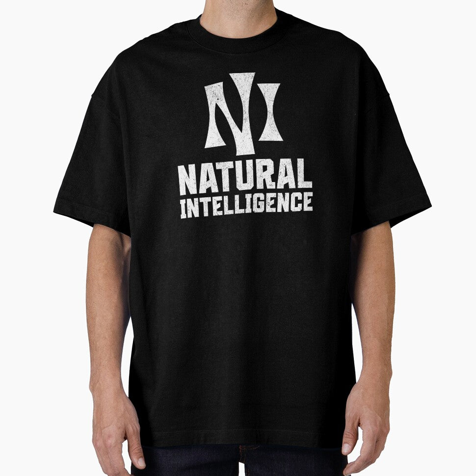 Natural Intelligence| Anti-AI Slogan by AnAzArt