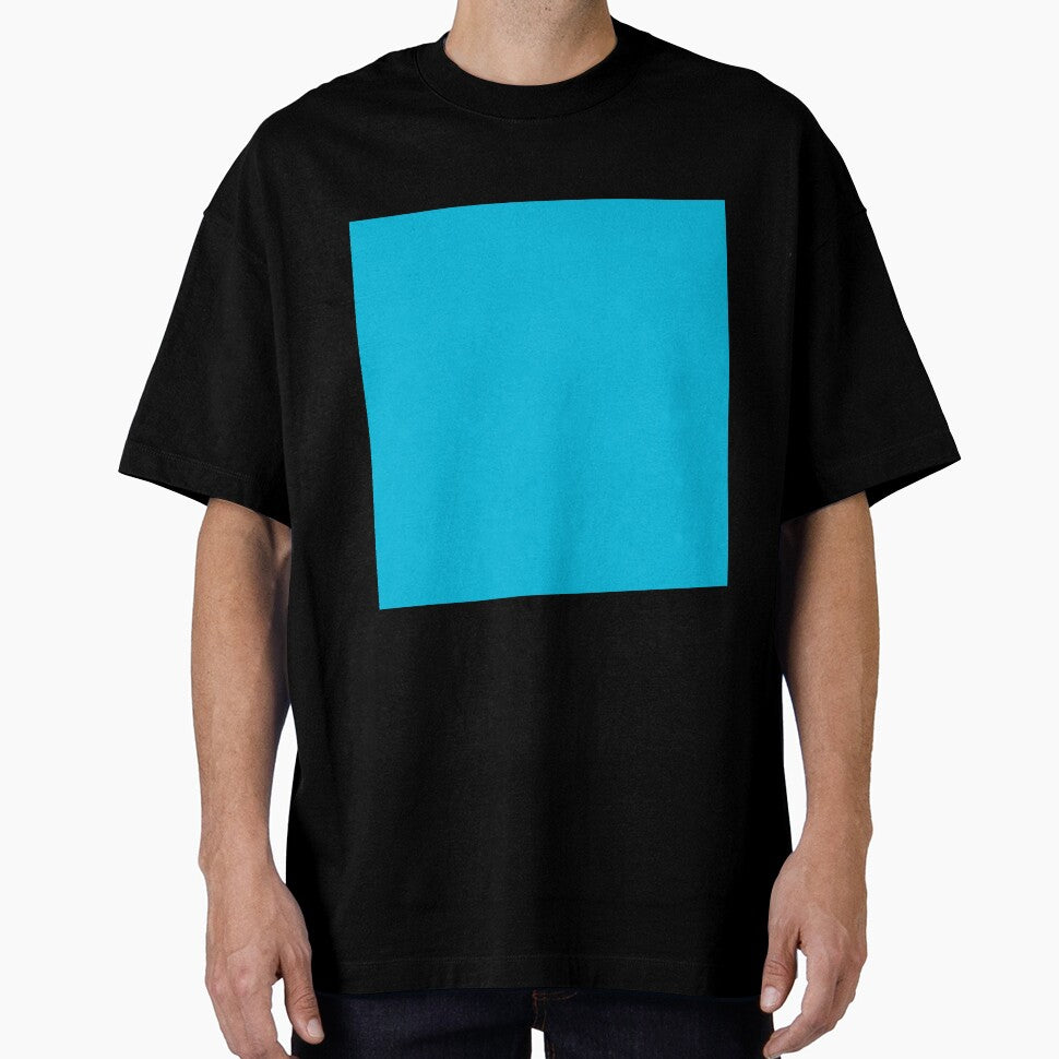 Plain Solid Color Cyan Blue 2 by mimihuang creations