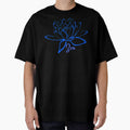 Lotus Zen Flower Blue - Yoga Meditation by Paulele