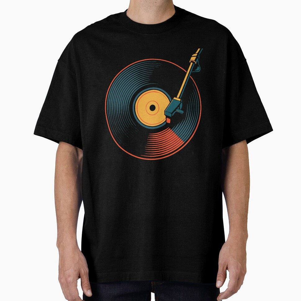 Analog Music Vinyl Record Player Art for Music by LuminOrb