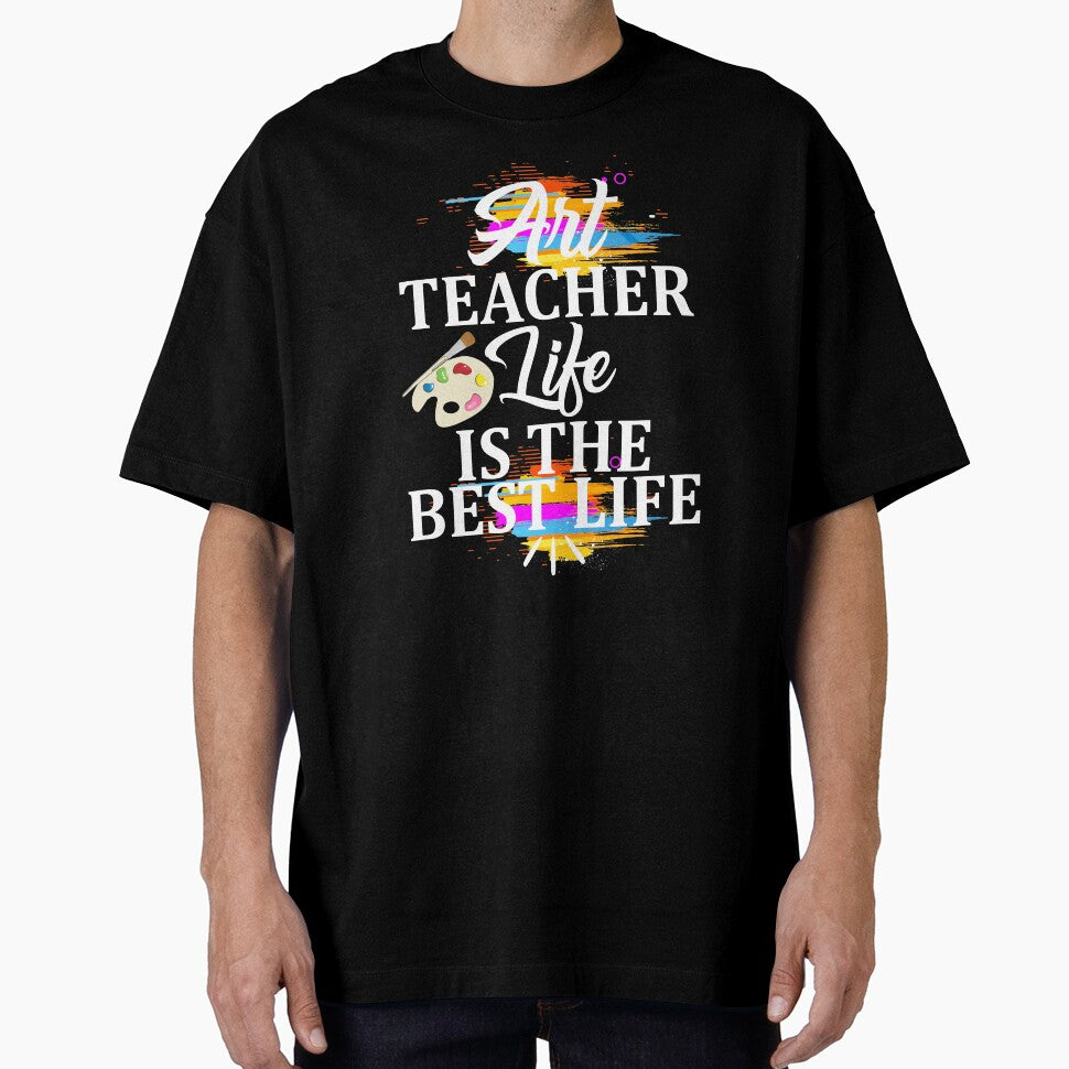 Art Teacher Life Is The Best Life Teacher Appreciation Design by woodsgoodsco