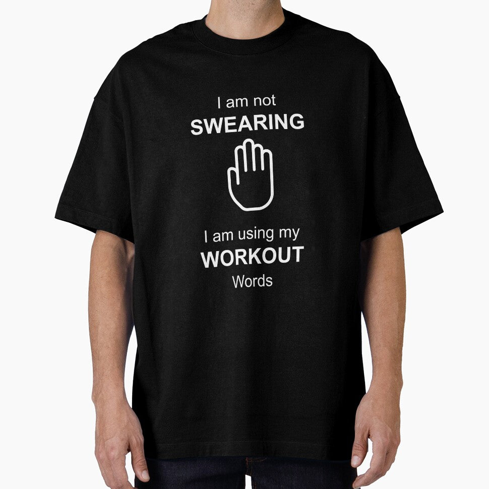 Im not swearing I am using my workout words, Clothing, Fitness Motivation, Workout words. by Myartbeyours