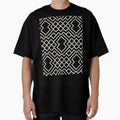 Black and Beige Modern Geometric Shape Pattern Pairs DE 2022 Trending Color Bay Salt DET642 by ColorOfTheYears