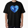 Blue Watercolor Heart by Blink Art Studio