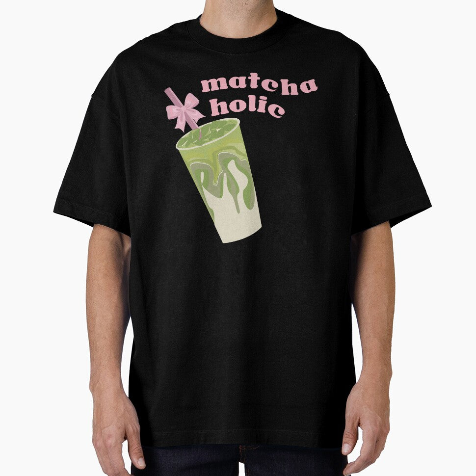 Matchaholic Matcha Latte Sticker by burmacat