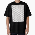 Dark Brown and White Wavy Tessellation Pattern Pairs DE 2022 Popular Color Nomad DET697 by ColorOfTheYears