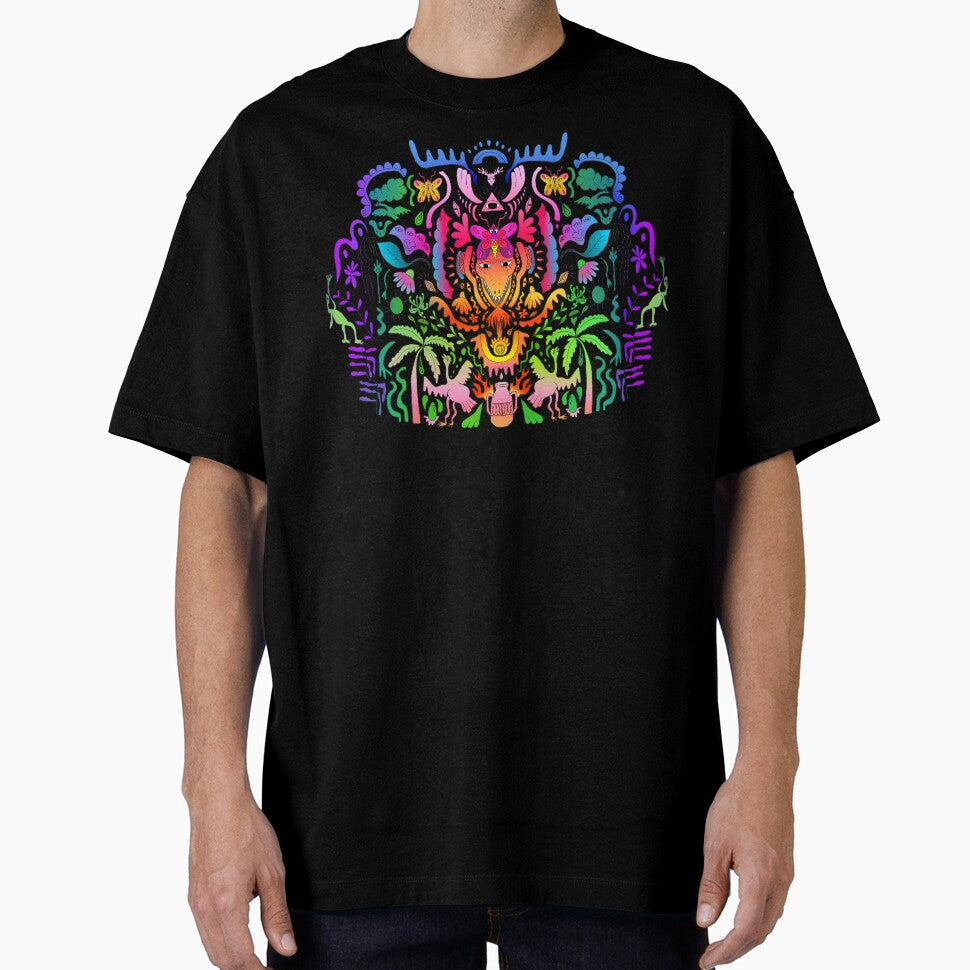 'Dragon Breath'  Colorful, Psychedelic, Symmetrical Print by Venus-in-Virgo
