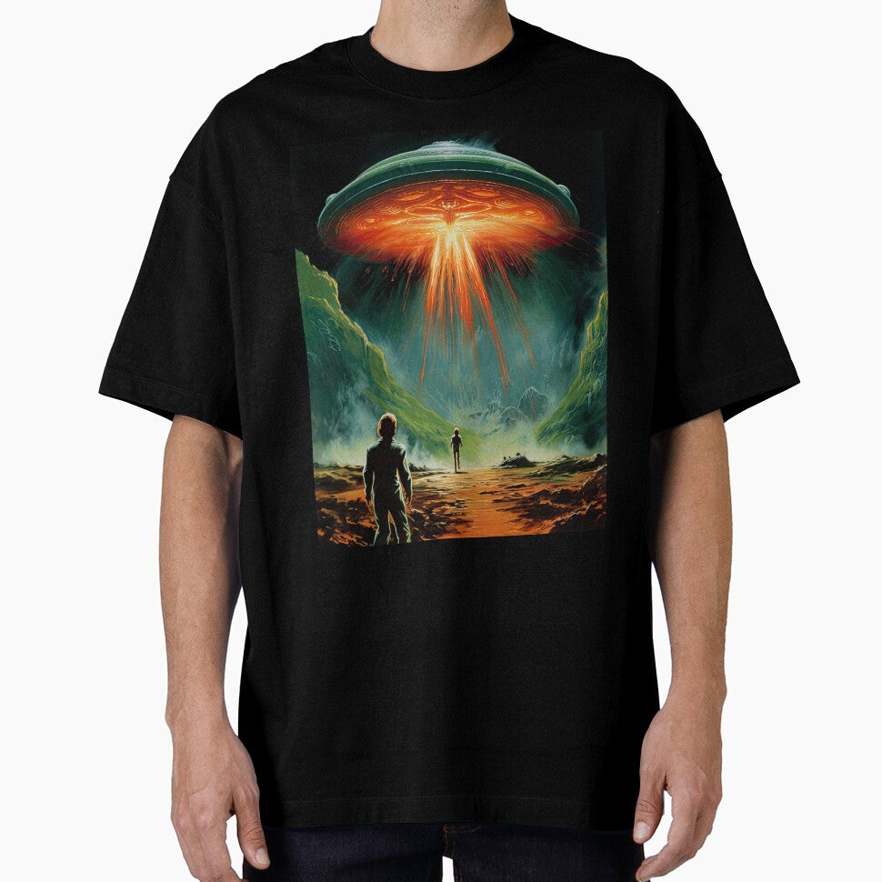 Retro UFO Design by funpaperco