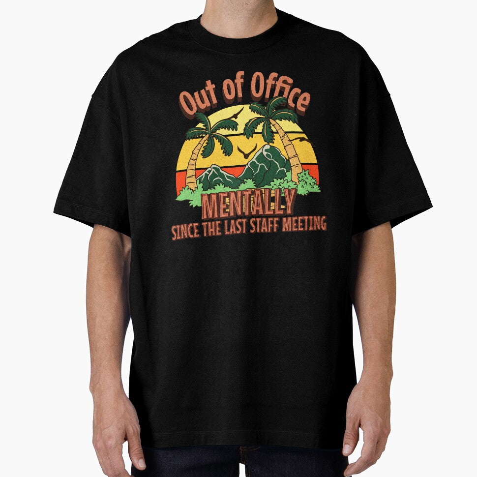 Out of Office Menatally Since The Last Staff Meeting by InkvationArt