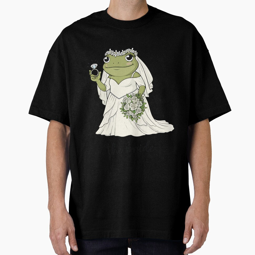 Retro Frog Bridesmaid Bachelorette Party Wedding Squad Funny by kiralynstration