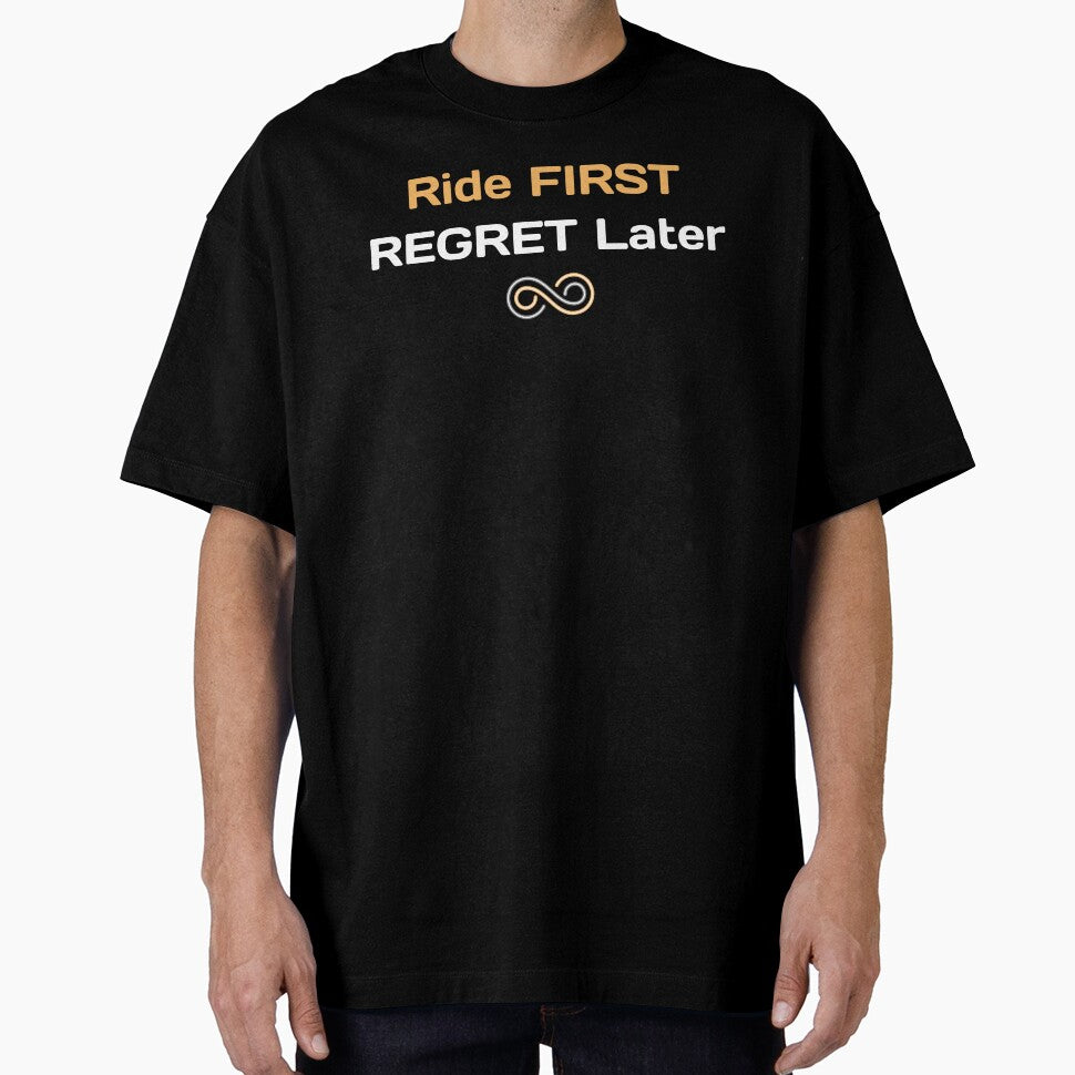 Ride First, Regret Later - Dad Cycling by GreyTee