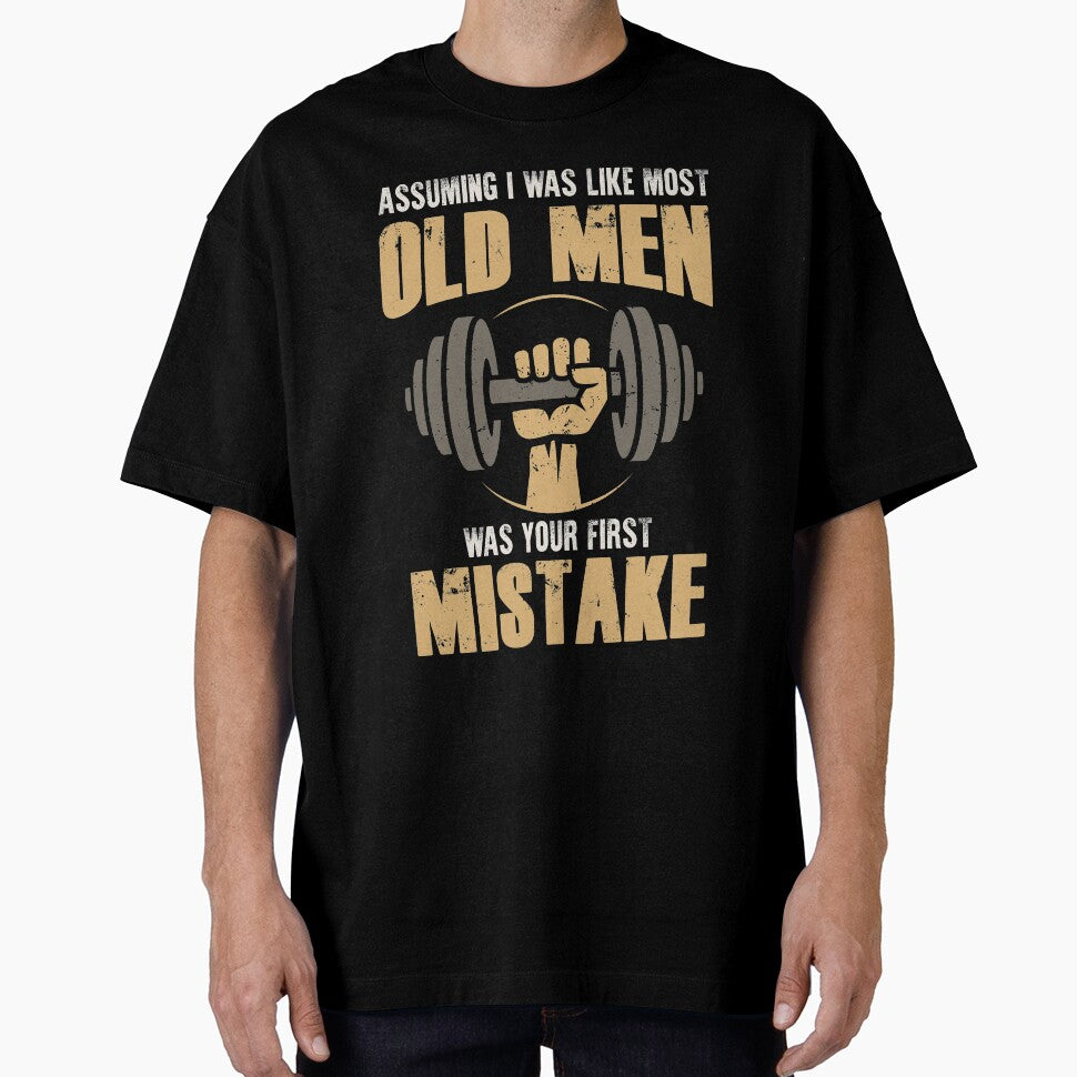 Old Man Weightlifting Funny Quote Gift by simplytldr
