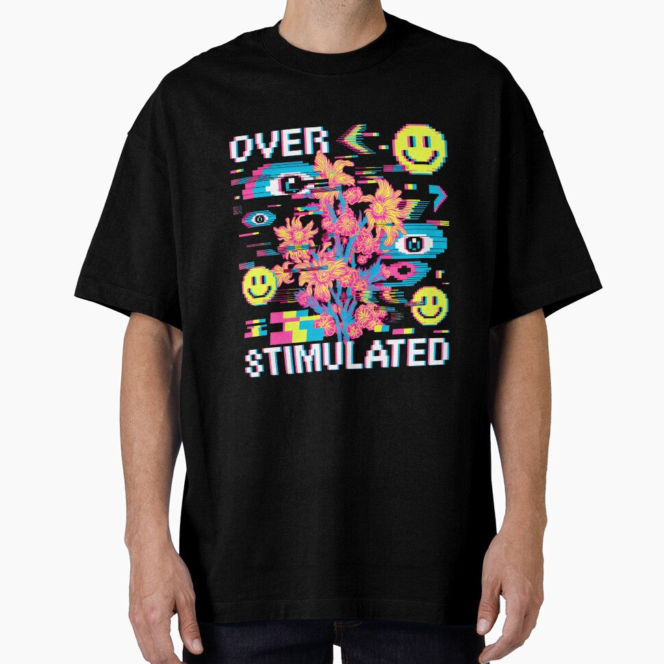 Overstimulated Maximalism Weirdcore Glitch Graphic by SplashTastic