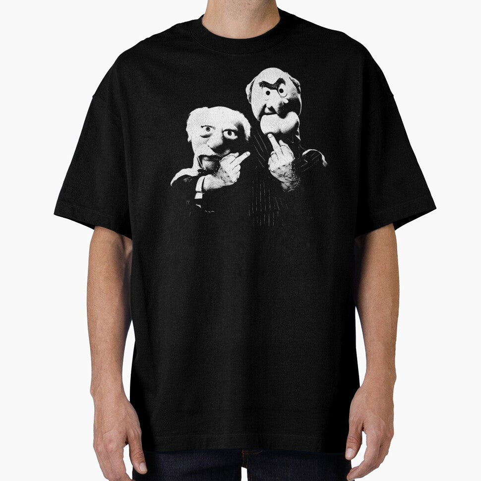 Statler and Waldorf Middle Finger by ourkid