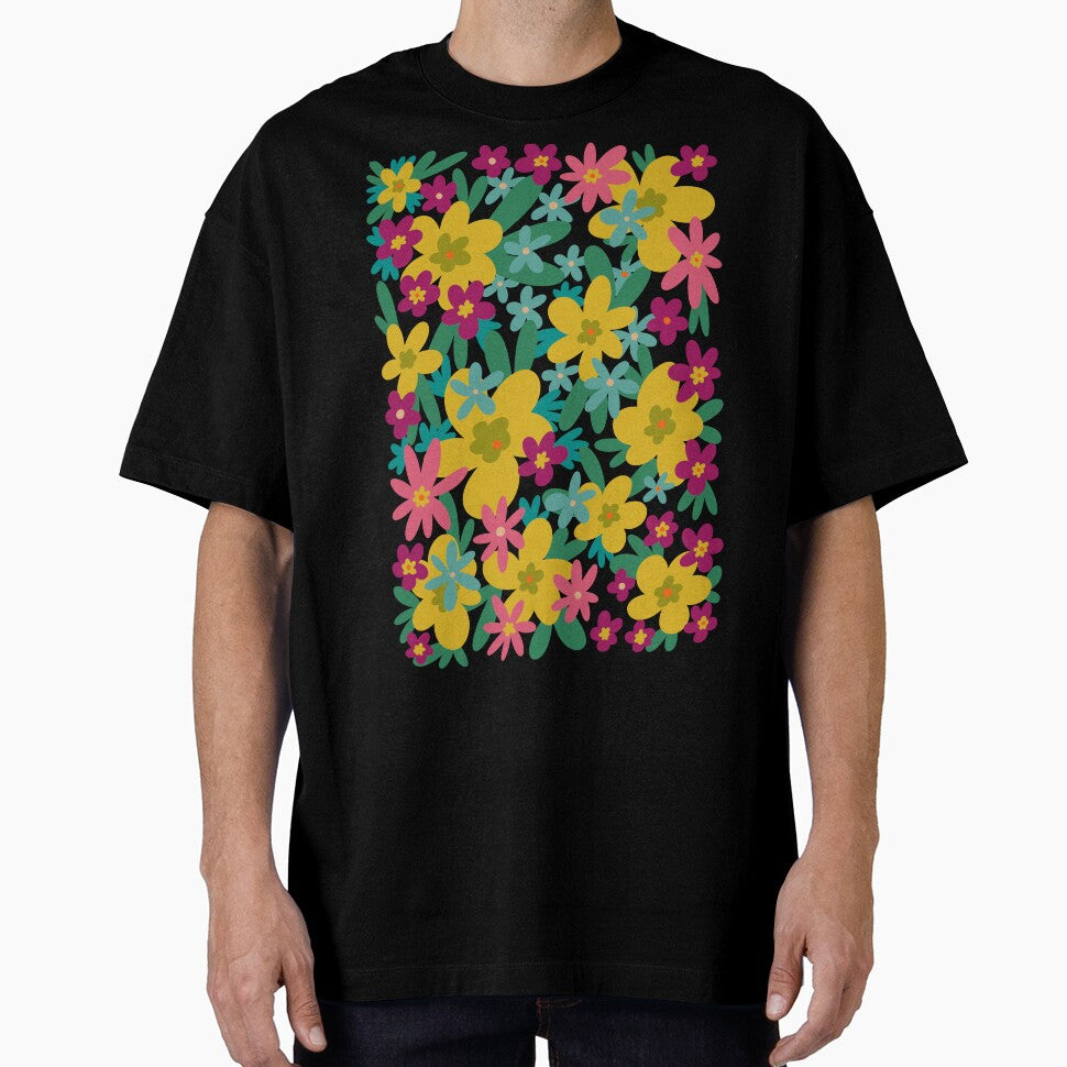 Stay Groovy Retro Flowers 90s Fall in Love 2 by PDMT