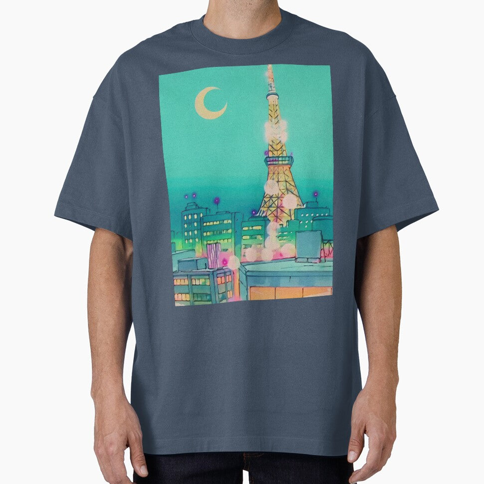 Vaporwave Tokyo Cityscape by doibhil