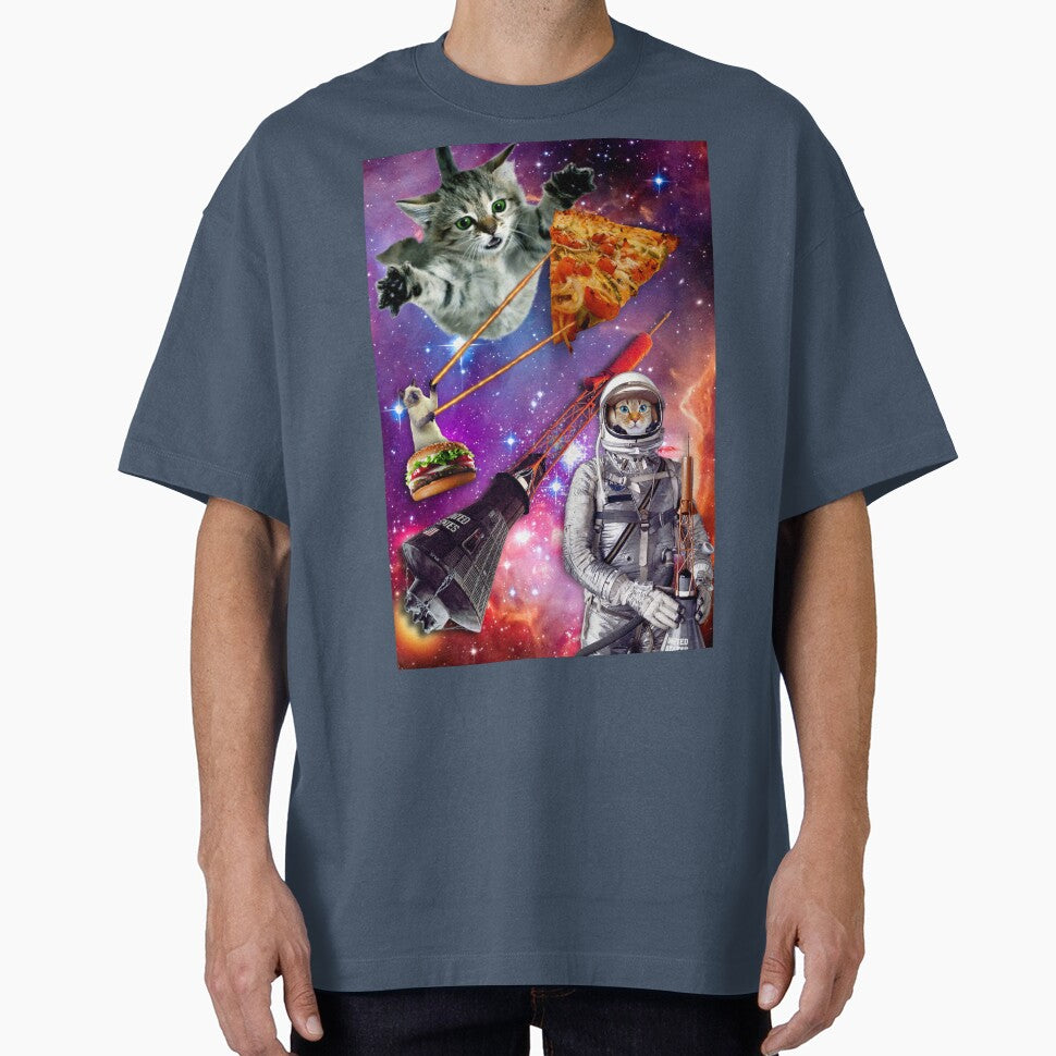 Pizza Cat in Space by scooterbaby
