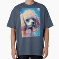 cute poodle puppy, airbrush by Mauswohn