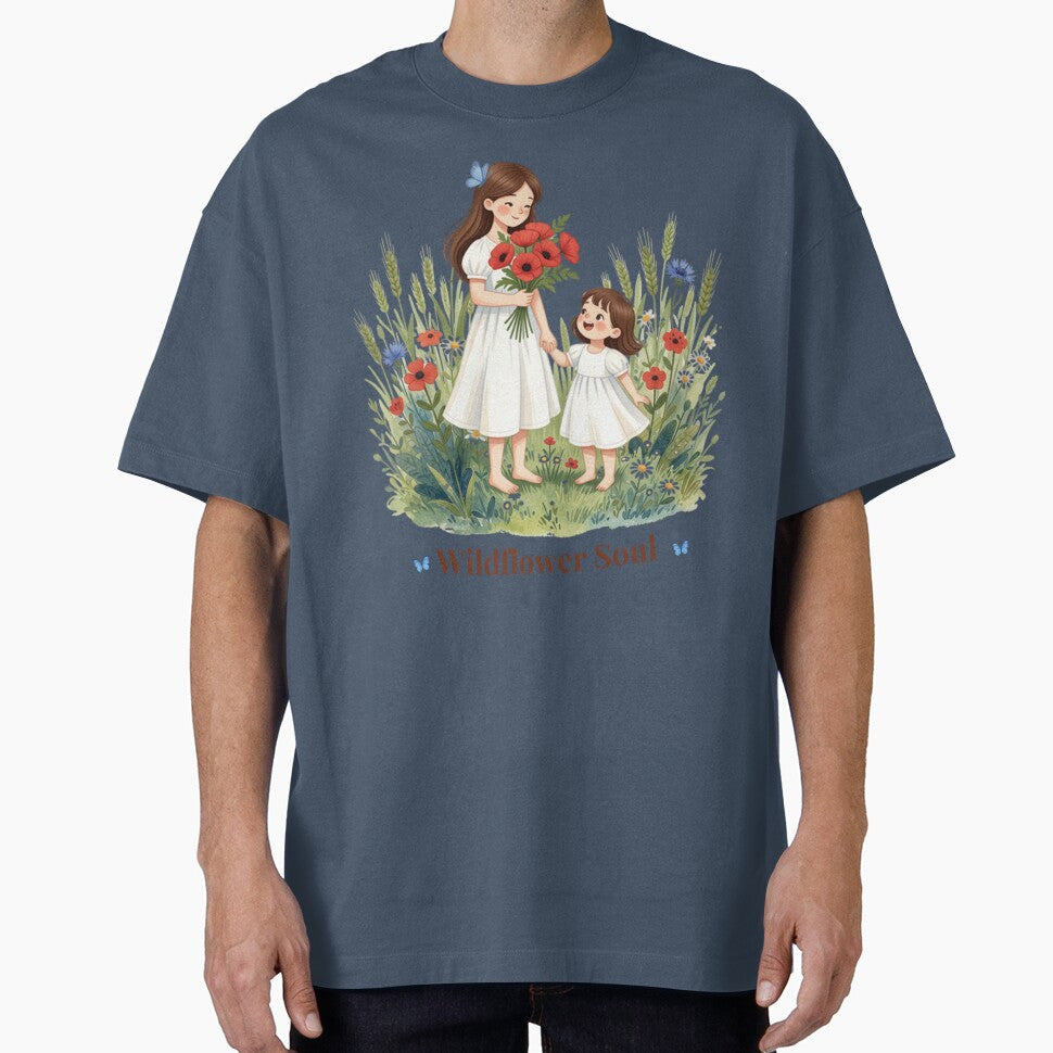 Wildflower Soul – Sisters in a Summer Meadow by BCapybara