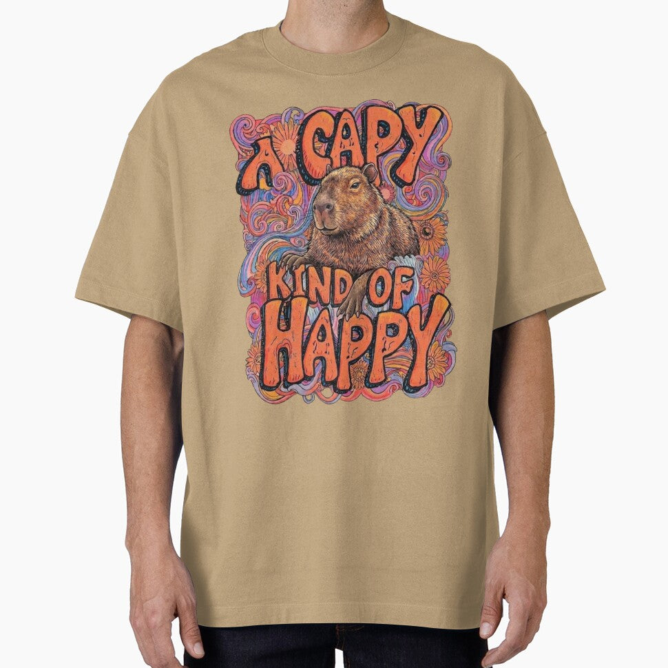 Capybara Kind of Happy by Reverie & Roses