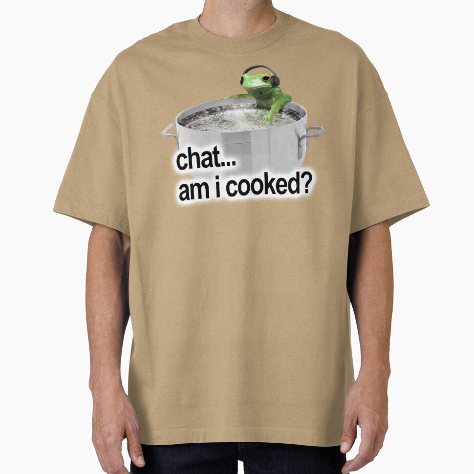 Chat am I Cooked Frog Meme by snazzyseagull