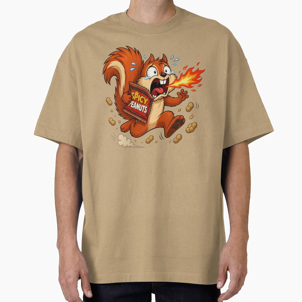 Spicy Peanut Squirrel Cartoon Mascot by BROHLine Studio