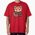 Cute Red Panda Playful Animal Illustration by Osmose-Studio ⭐⭐⭐⭐⭐