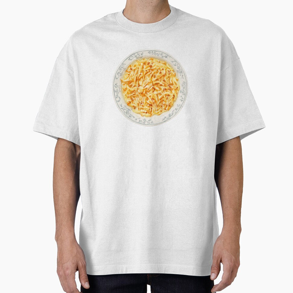 Spätzle, German Egg Noodle Dish with Cheese Sauce by Violet Peonies