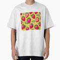 Sweet Strawberry Seamless Pattern – Retro Summer Berry by VividOddityCo