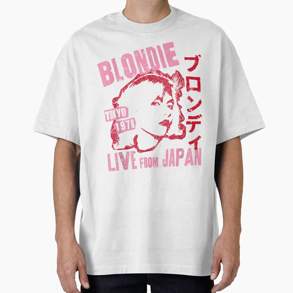 Blondie Live From Japan Flyer Vintage Band by ChristopConklin