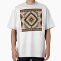 Southwest Geometric Earth Tone Pattern by Owcomm