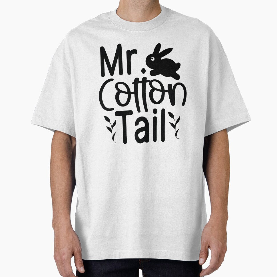 Mr Cotton Tail - Funny Easter Quotes Retro Vintage Aesthetic Cute Spring Holiday Best Bunny Gift by FuzionRaptor