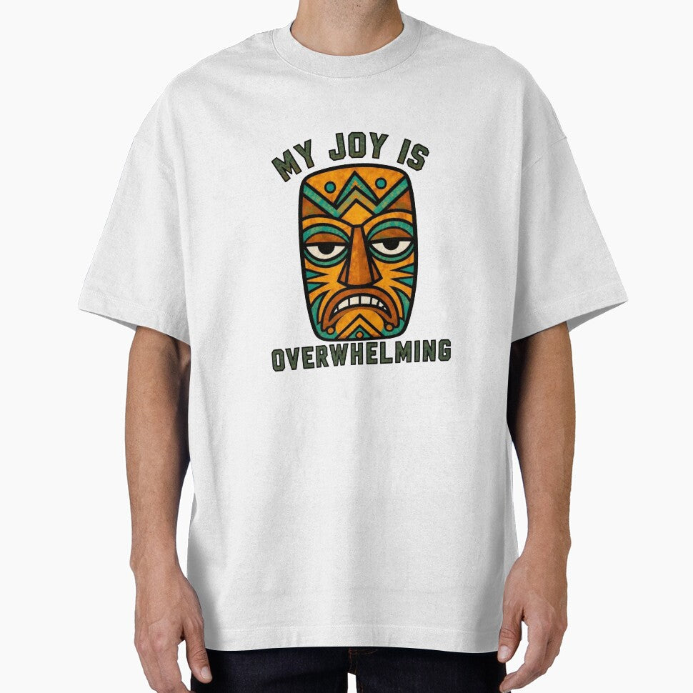 Tiki Mask – My Joy Is Overwhelming by Icareis-Studios
