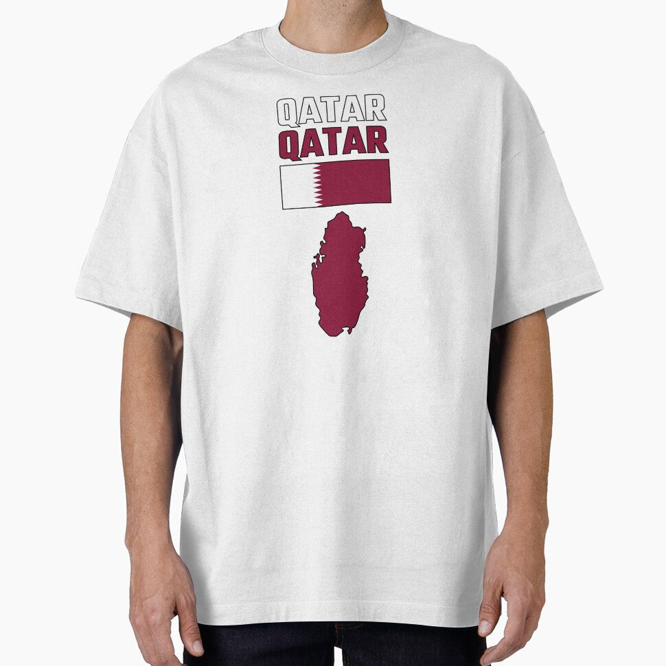 Qatar Pride, National Flag & Map Heritage Design by mashmosh