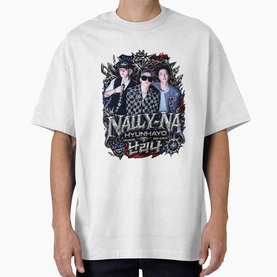 TREASURE NALLY-NA Group Futuristic Kpop Merch Shirt Design by Valeree Store