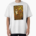 Gilded Ornate Gold Art Nouveau Woman Portrait by hepcat-plus