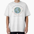 World Peace Earth Day Kindness Planet Humanity Sticker by ArcanePrintsxo