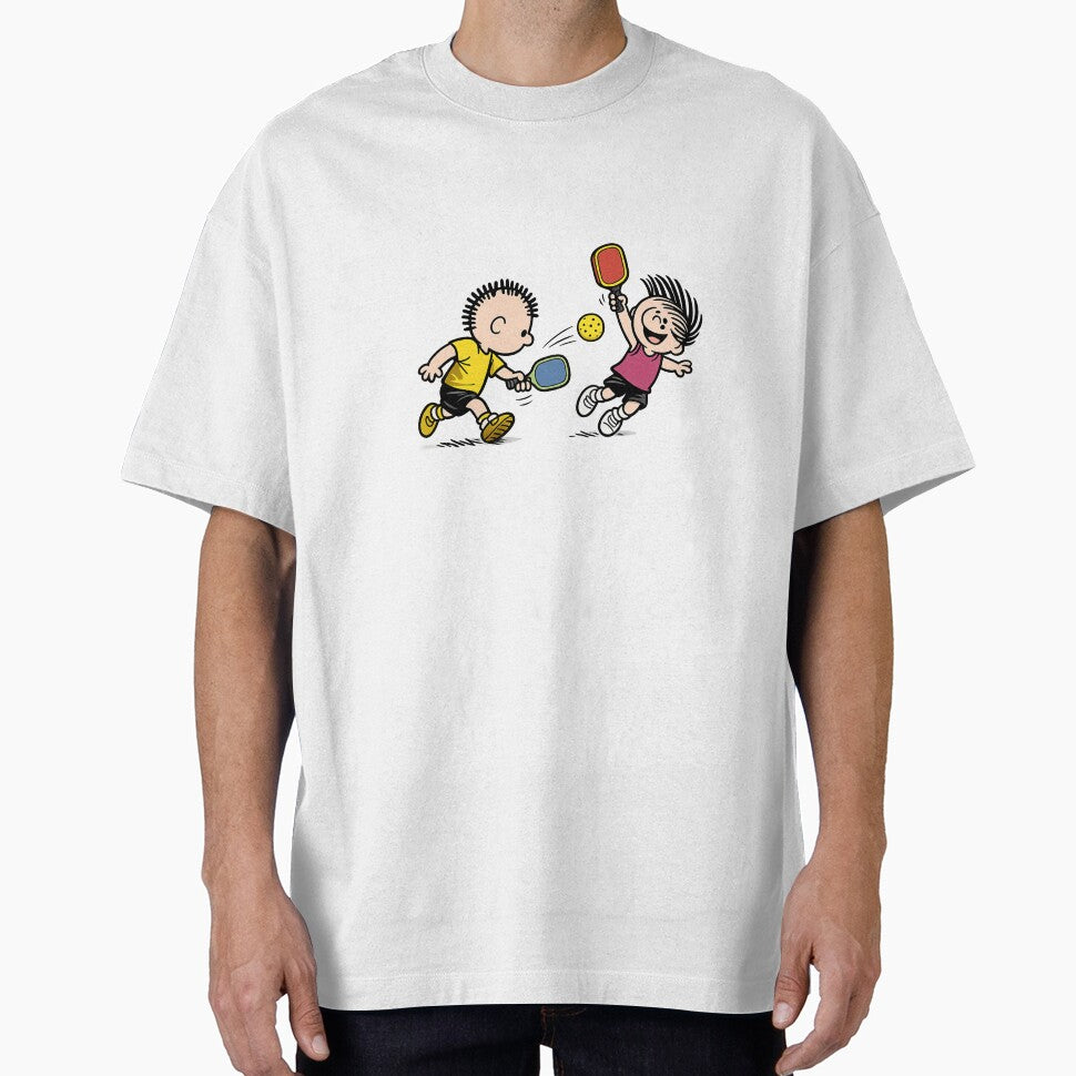 Peanuts Pickleball Friends – Vintage Pickleball Cartoon Design by StudioAyinla