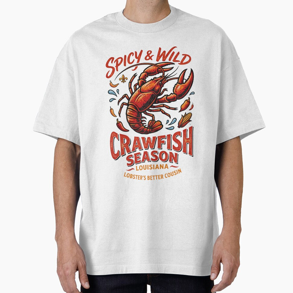 Spicy and Wild Louisiana Crawfish Season Lobster by TeeARTHY