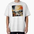 Echoes of the Horizon – Panoramic Abstract Landscape Painting by Proartyst 's
