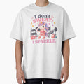 I Don't Sweat; I Sparkle – Cute Kawaii Gym Unicorn Workout Motivation by p-frosty-design