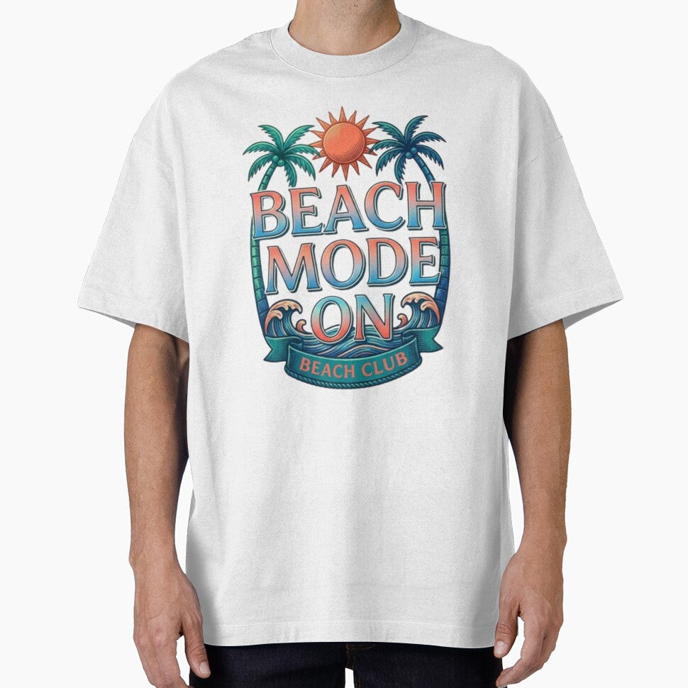 Beach Fashion ON | Vintage Summer Beach Club Design by Salma.Store