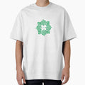 DAVID | Green  | Modern Geometric Kufi Calligraphy | From Name to Art by FOR YOUR NAME