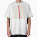 CREAM, COTTON CANDY PINK & RED Central Vertical 3 STRIPES by RachelMacht