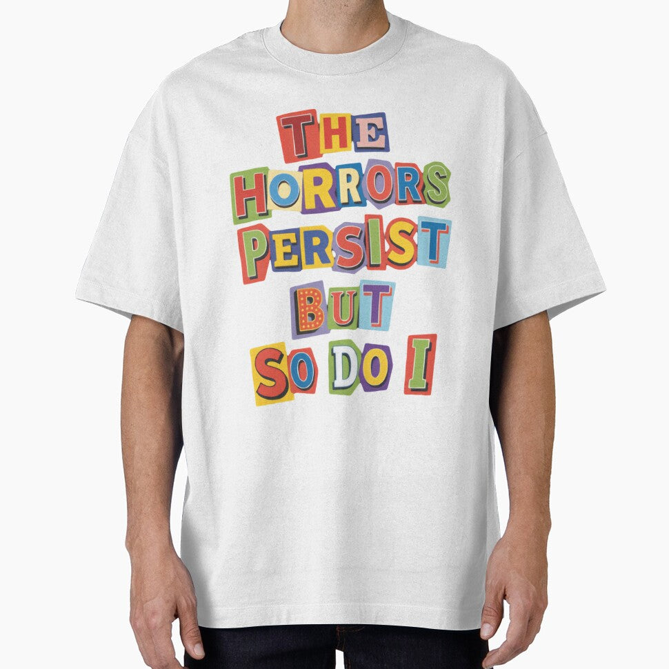 The Horrors Persist But So Do I Tall Rainbow Stack by SkeletonsDanger