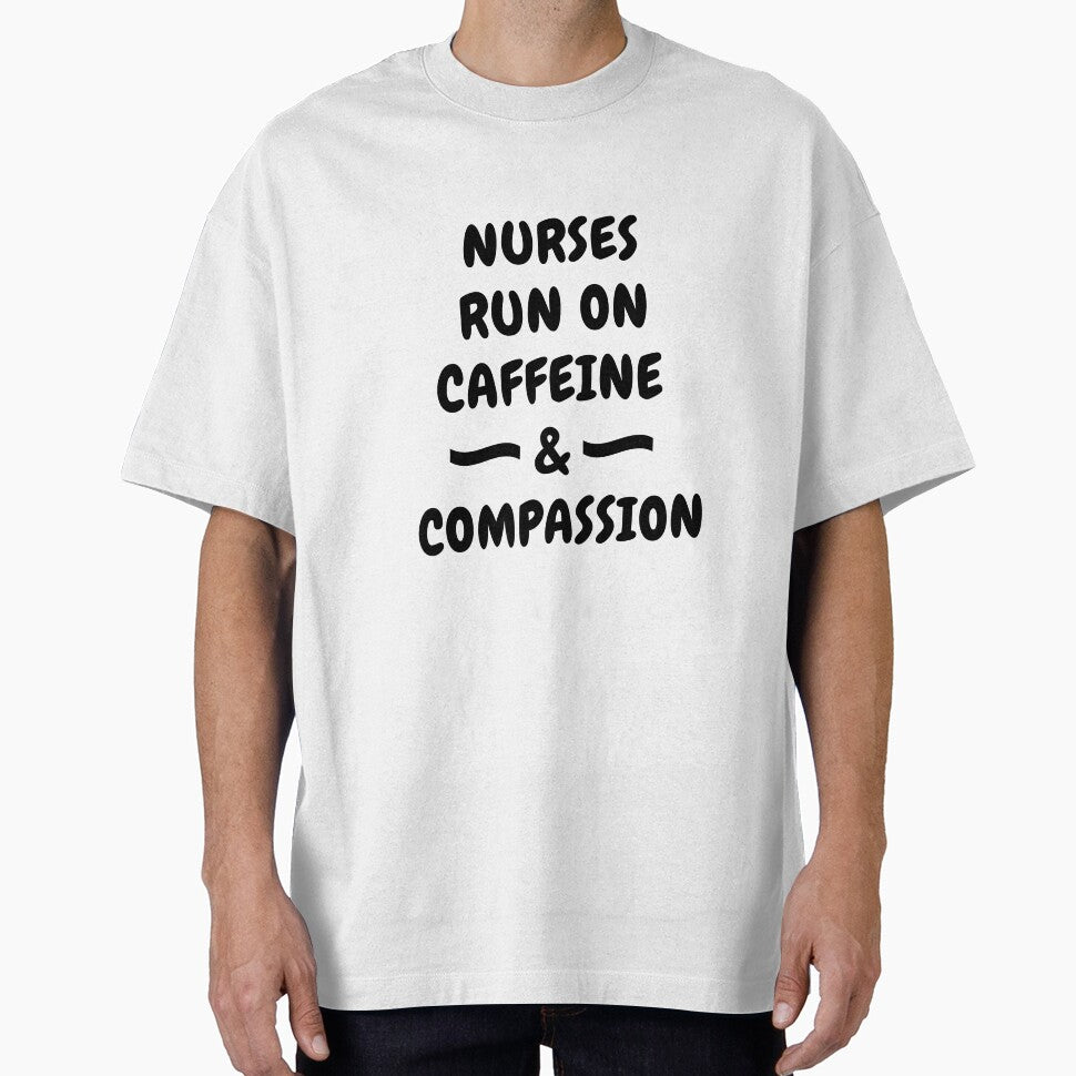 Nurses Run On Caffeine & Compassion | Funny Nurse Quote Gift by Nurse Craft Studio